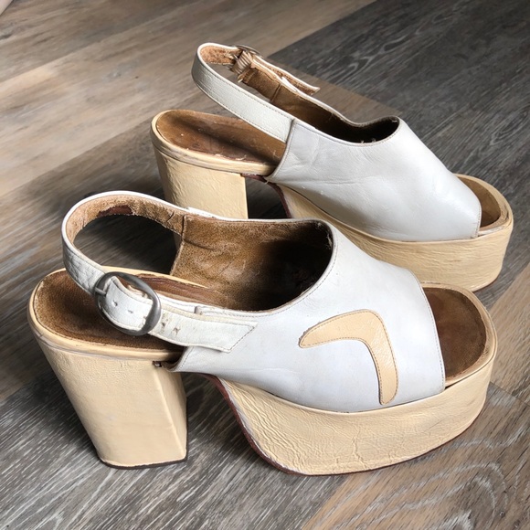 60's platform shoes